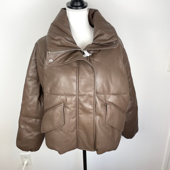 Pistola Brown Leather Jacket - Picture 4 of 14